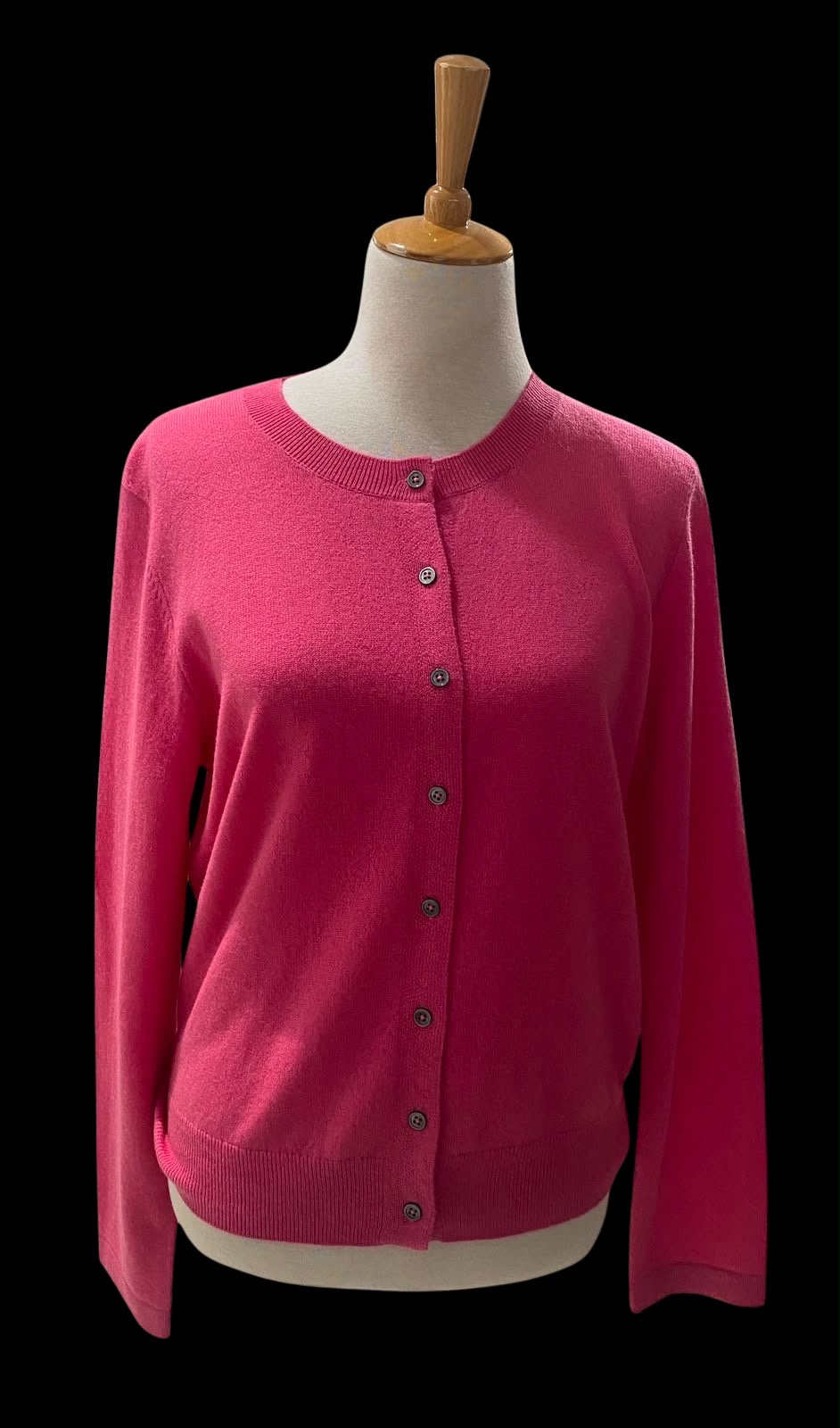 Ladies Cardigans — Fuchsia Pink